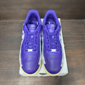 Nike Air Force 1 Low '07 QS Purple Skeleton Halloween (2021) Size 13 (Pre-Owned) - Image 3