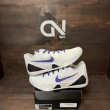 Nike Kobe 9 Elite Low EM Protro White Court Purple - Image 1