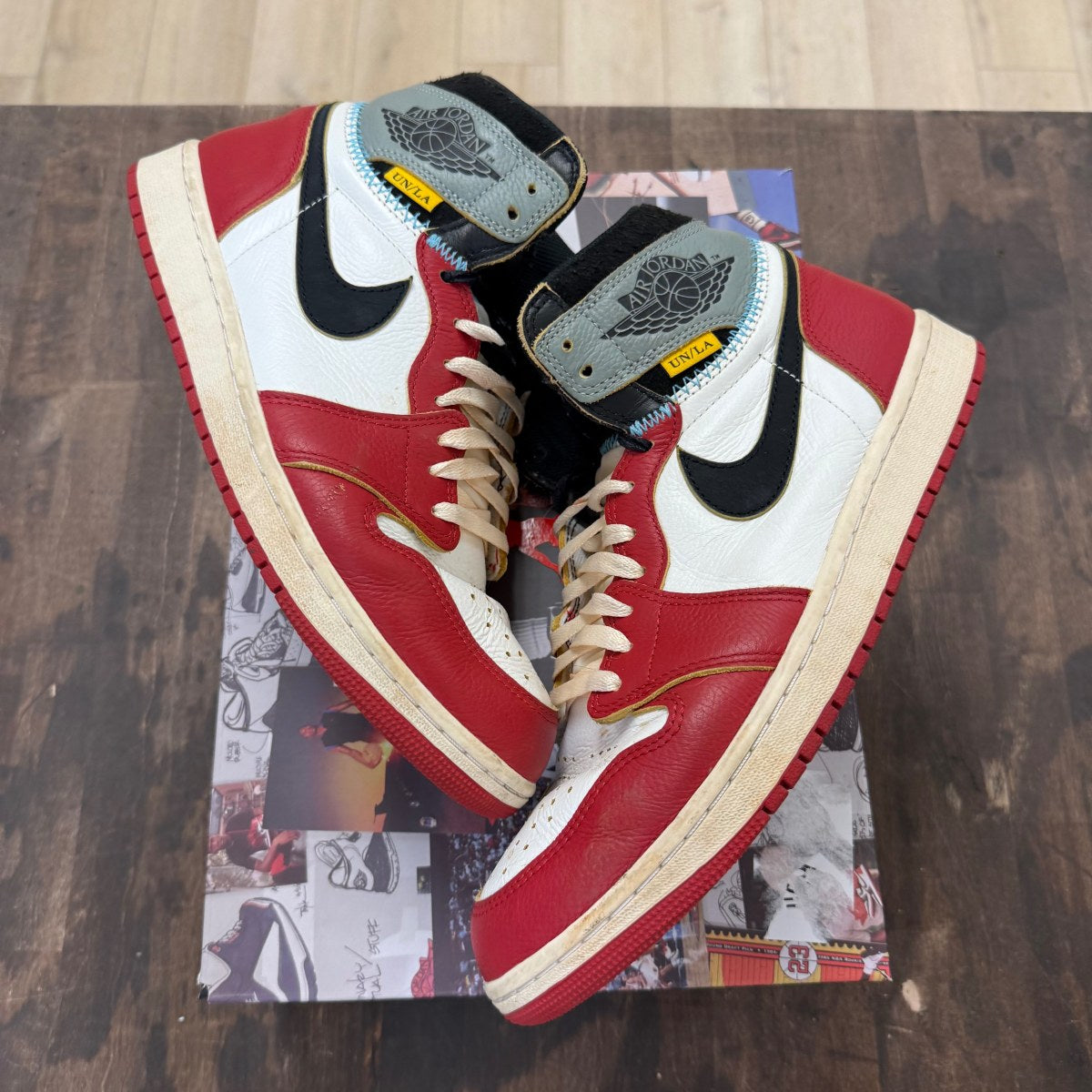 Jordan 1 Retro High OG SP Union LA Chicago Shadow - Image 1