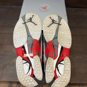 Jordan 8 Retro White True Red (2025) Size 10 (Pre-Owned) - Image 7