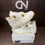 Jordan 4 Retro Metallic Gold (Women's) - Image 1