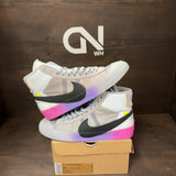Nike Blazer Mid Off-White Wolf Grey Serena Queen - Image 1