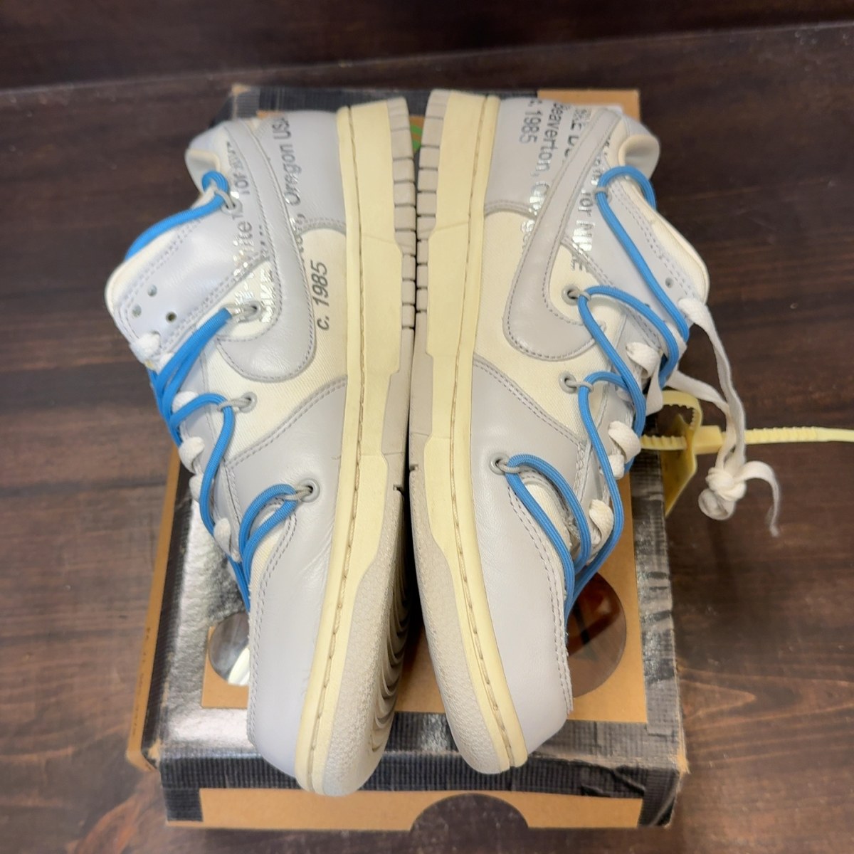 Nike Dunk Low Off-White Lot 5 - Image 4