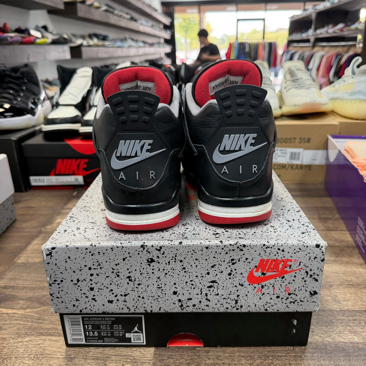 Bred Reimagined Jordan 4 (USED)