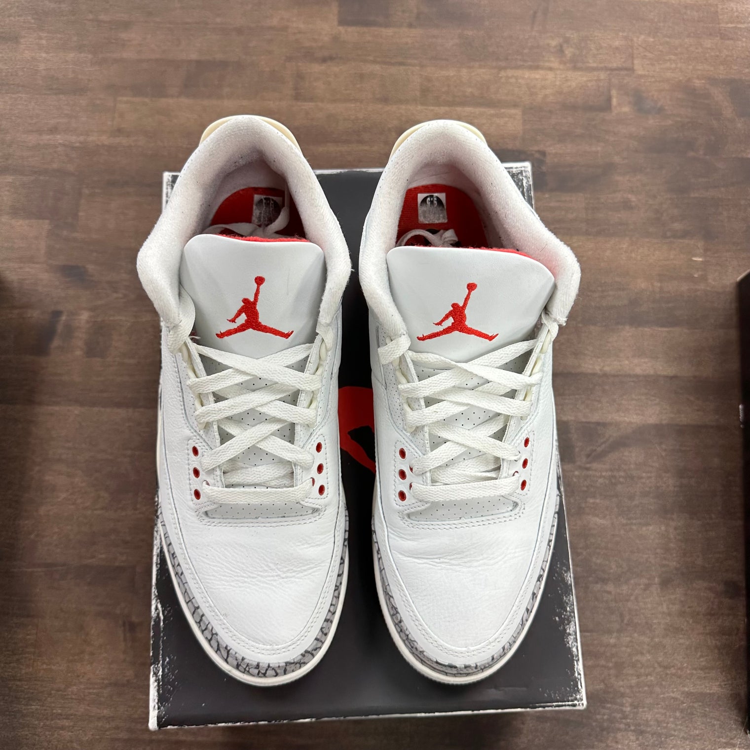 White Cement Reimagined Jordan 3 Retro (USED)