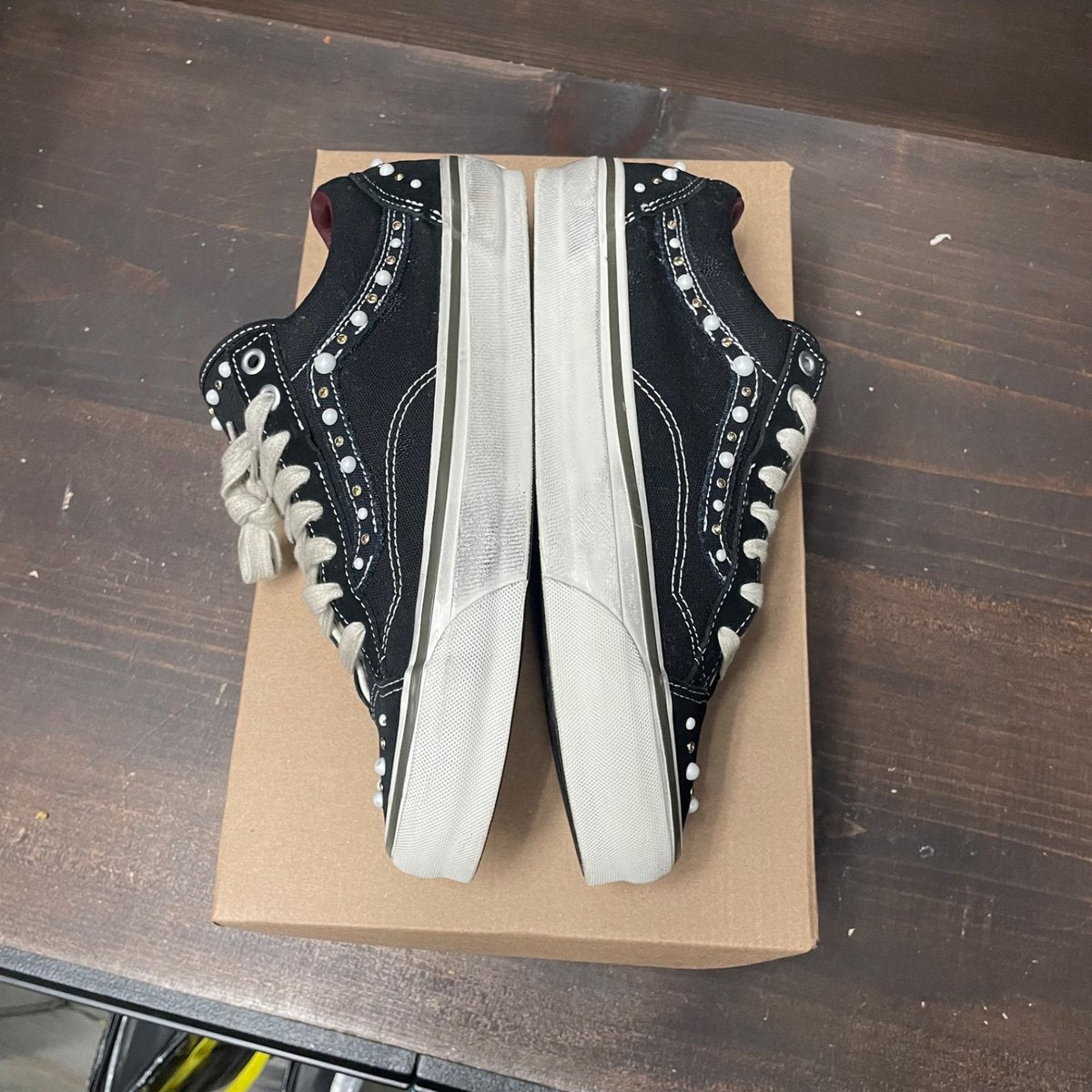 Vans OTW Old Skool 36 Pearlized Pack Black Size 9.5 (Pre-Owned) - sole