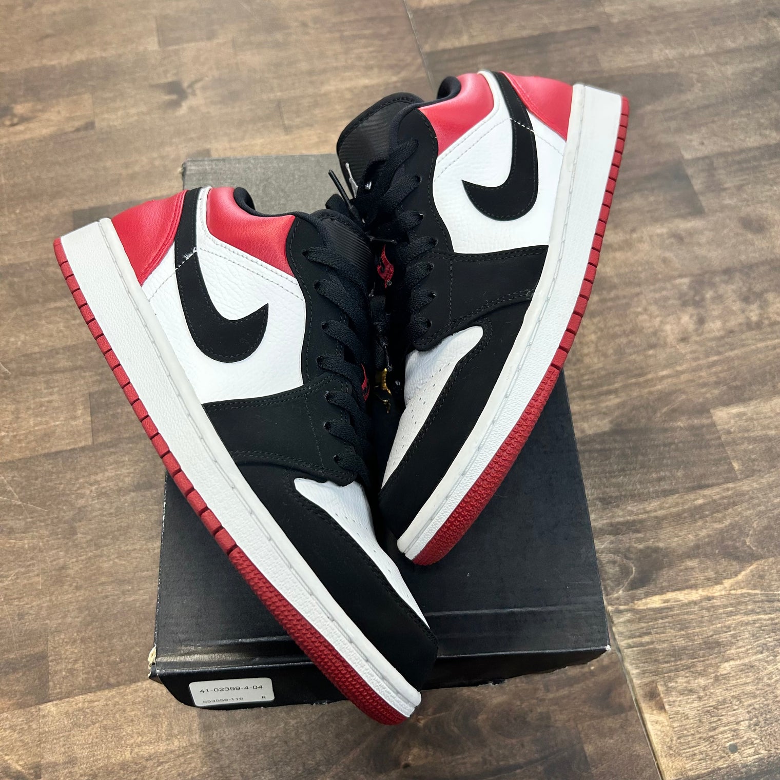 Black Toe Jordan 1 Low (USED)