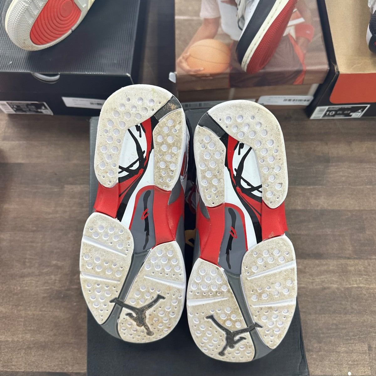 Jordan 8 Retro White True Red (2025) (GS) - Image 6