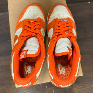 Nike Dunk Low Cracked Orange (Women's) Size 9W (Pre-Owned) - Image 4