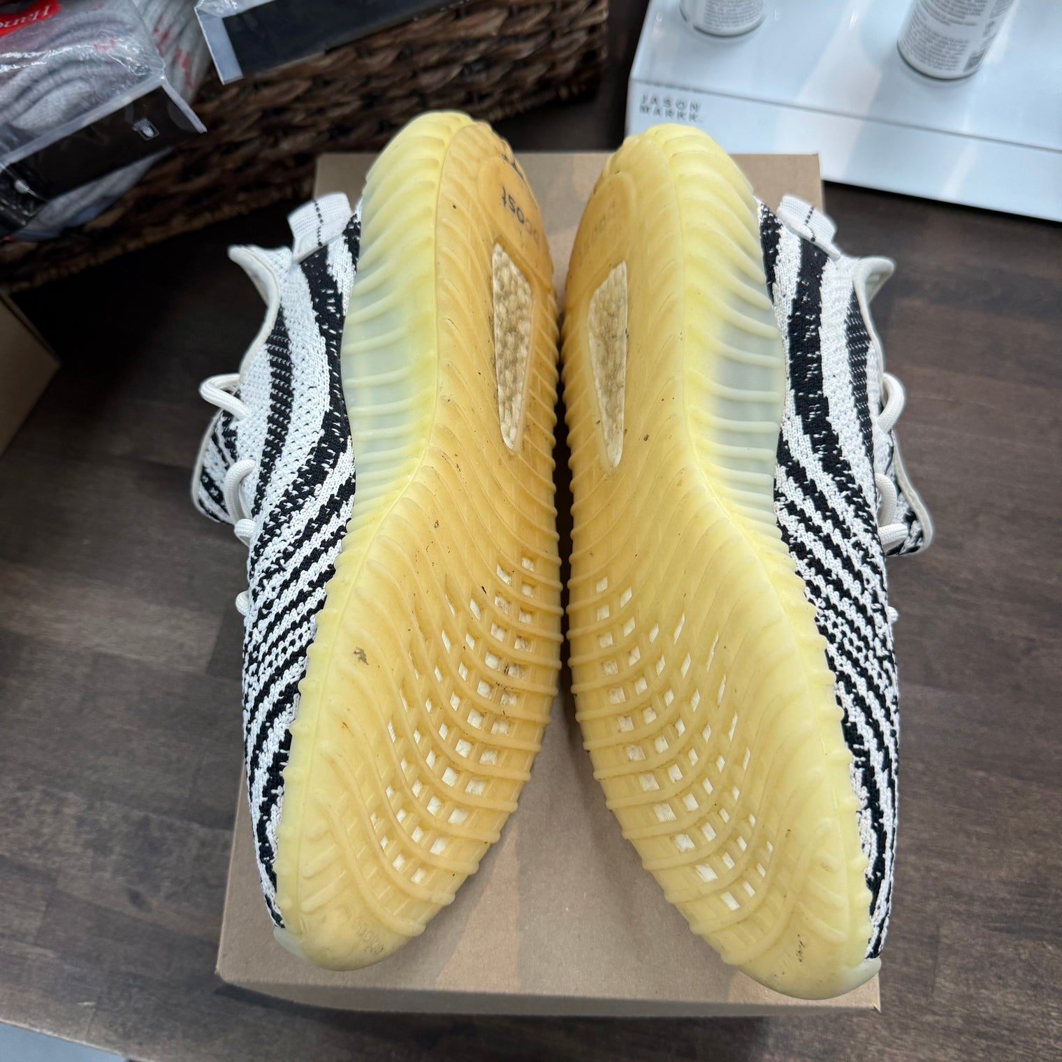 Zebra Yeezy 350 (USED, No Box)