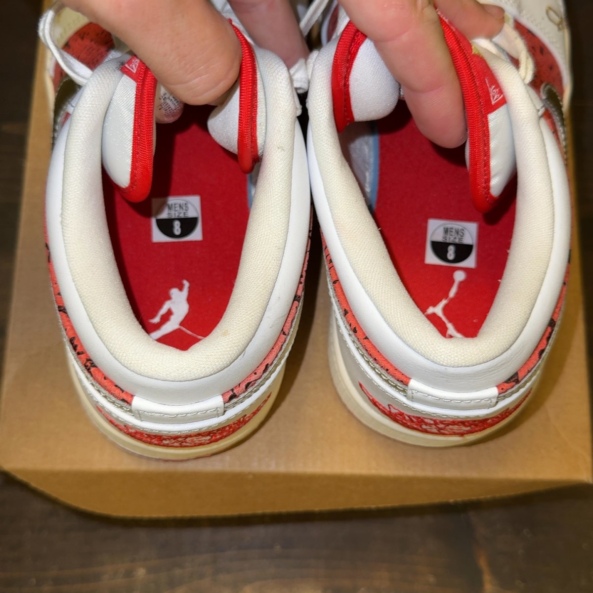 Jordan 1 Low Spades Size 8 (Pre-Owned) - Image 6