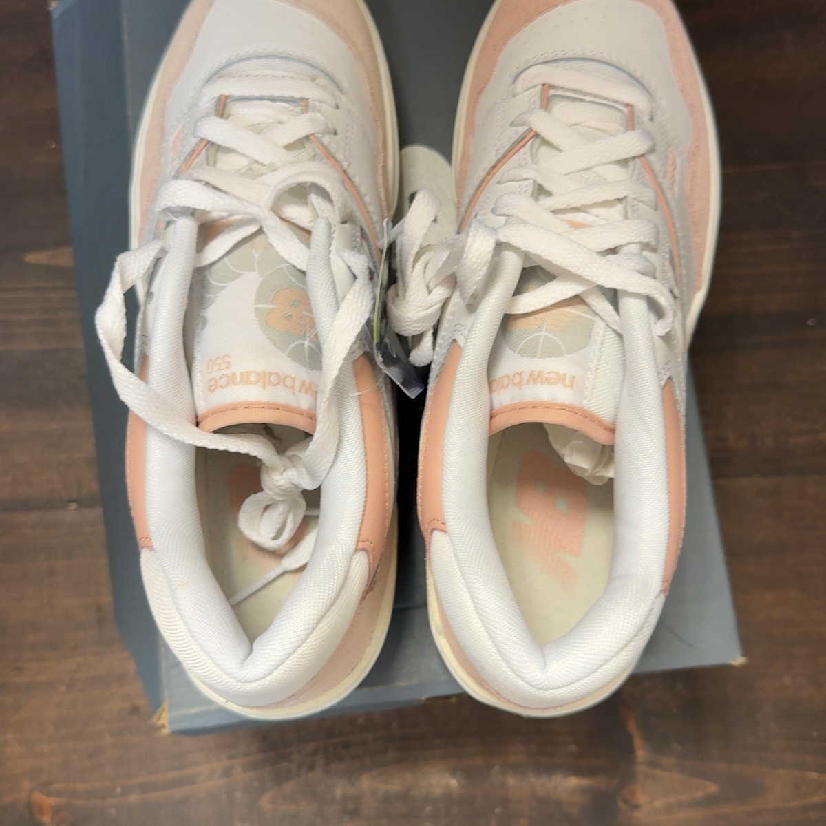 New Balance 550 Pink Sand Sea Salt (Women's) - Image 5