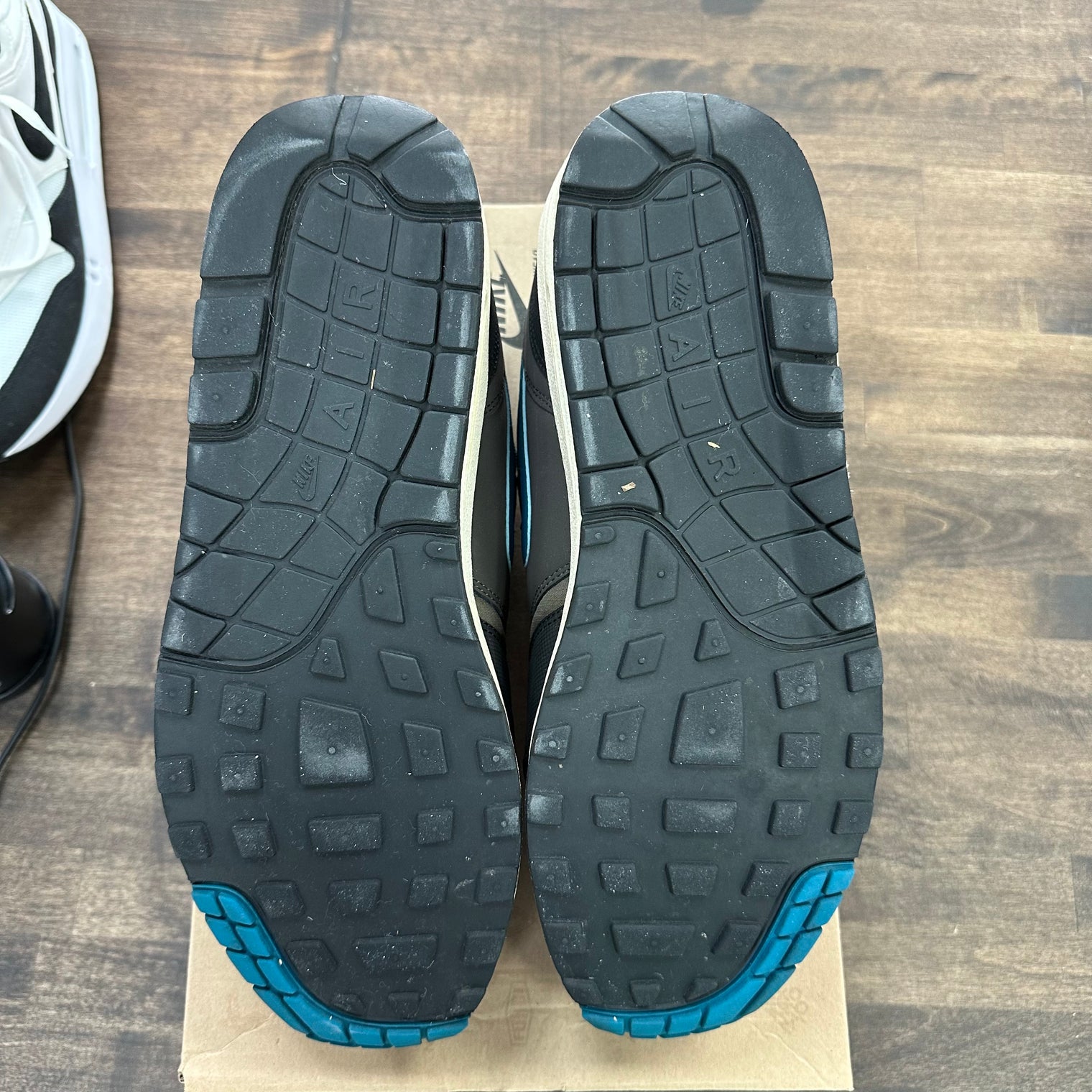 Essentials Smoke Teal Nike Air Max 1 (2013) (USED, Replacement Box)