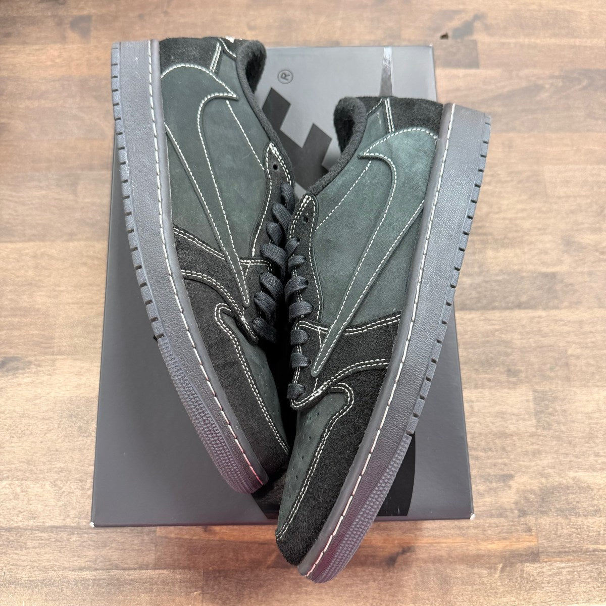 Jordan 1 Retro Low OG SP Travis Scott Black Phantom - Image 1