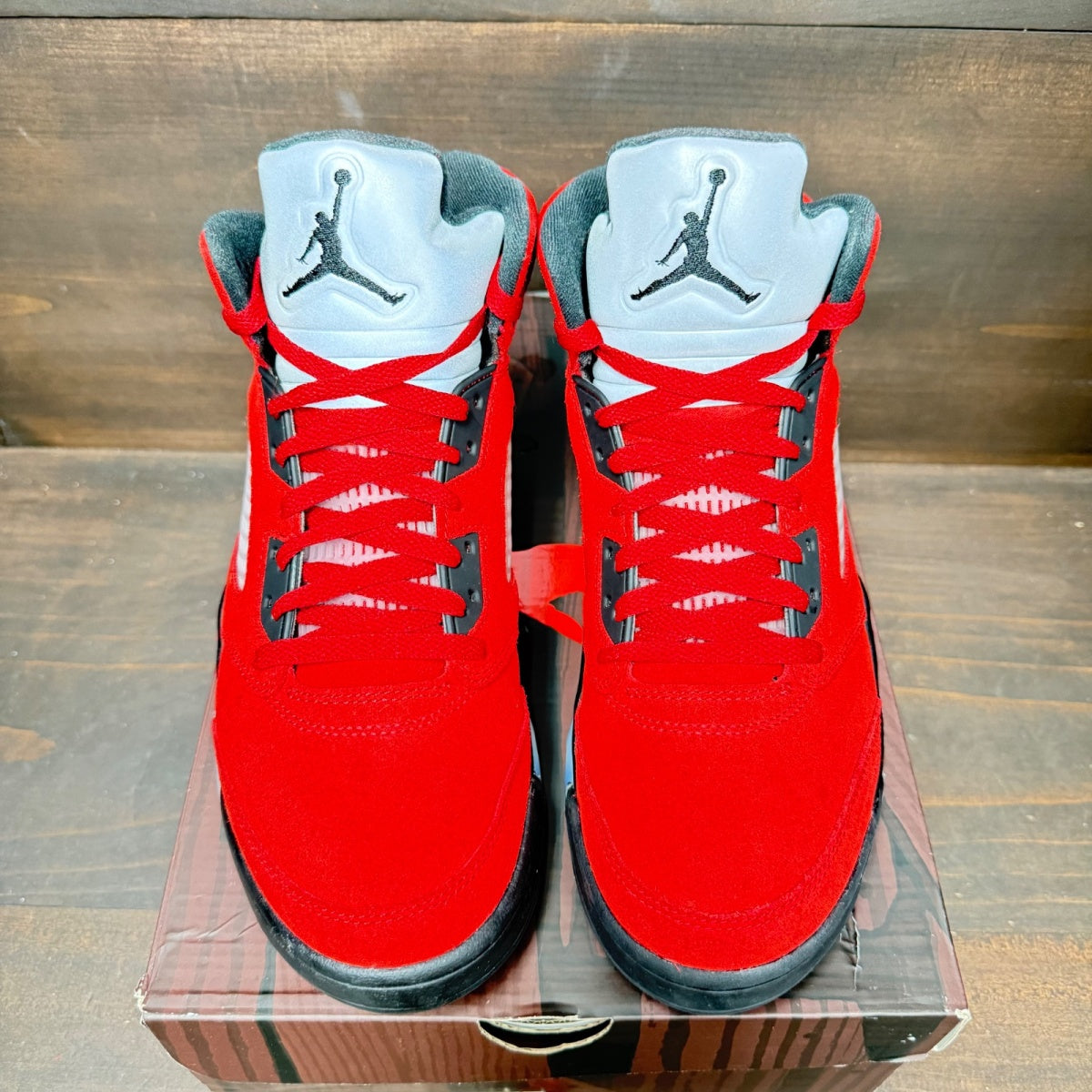 Jordan 5 Retro Raging Bull Red (2021) - Image 2