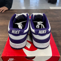 Court Purple Dunk Low (USED, No Box)