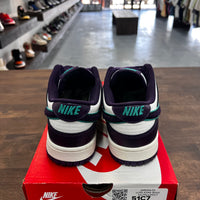 Chenille Swoosh sail Grand Purple Dunk Low (USED)