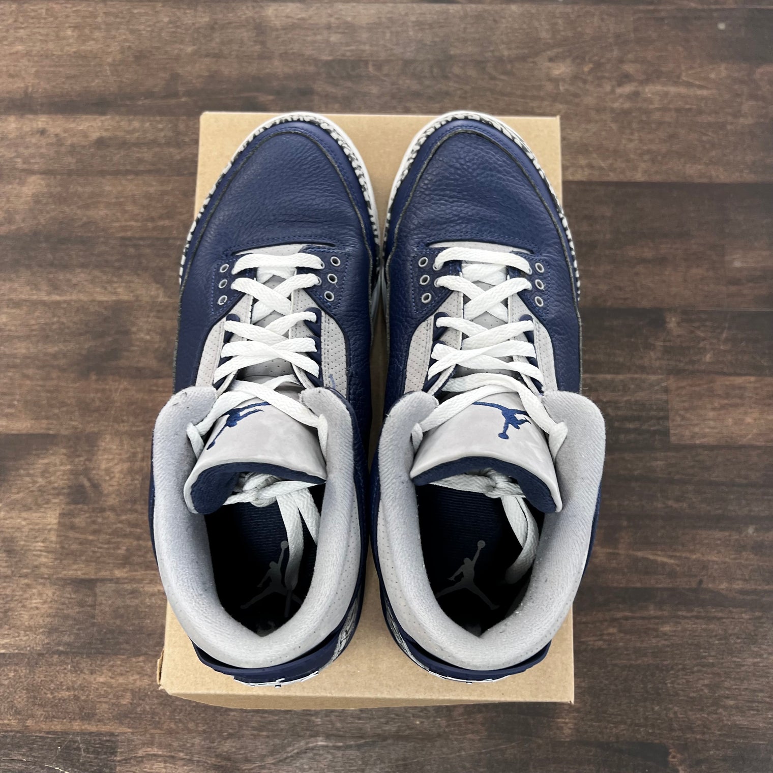 Georgetown Jordan 3 (USED, No Box)
