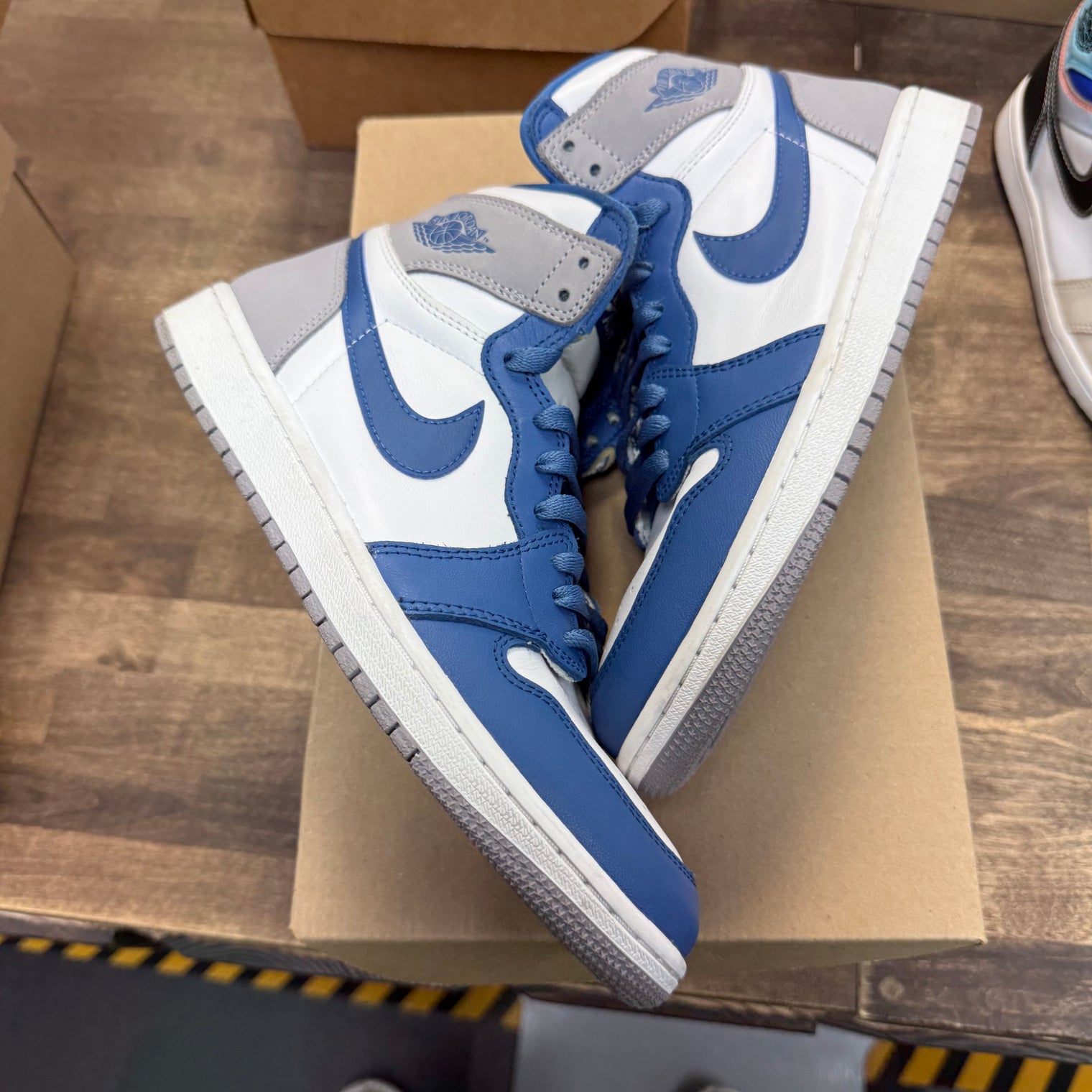 True Blue Jordan 1 High (USED, No Box)