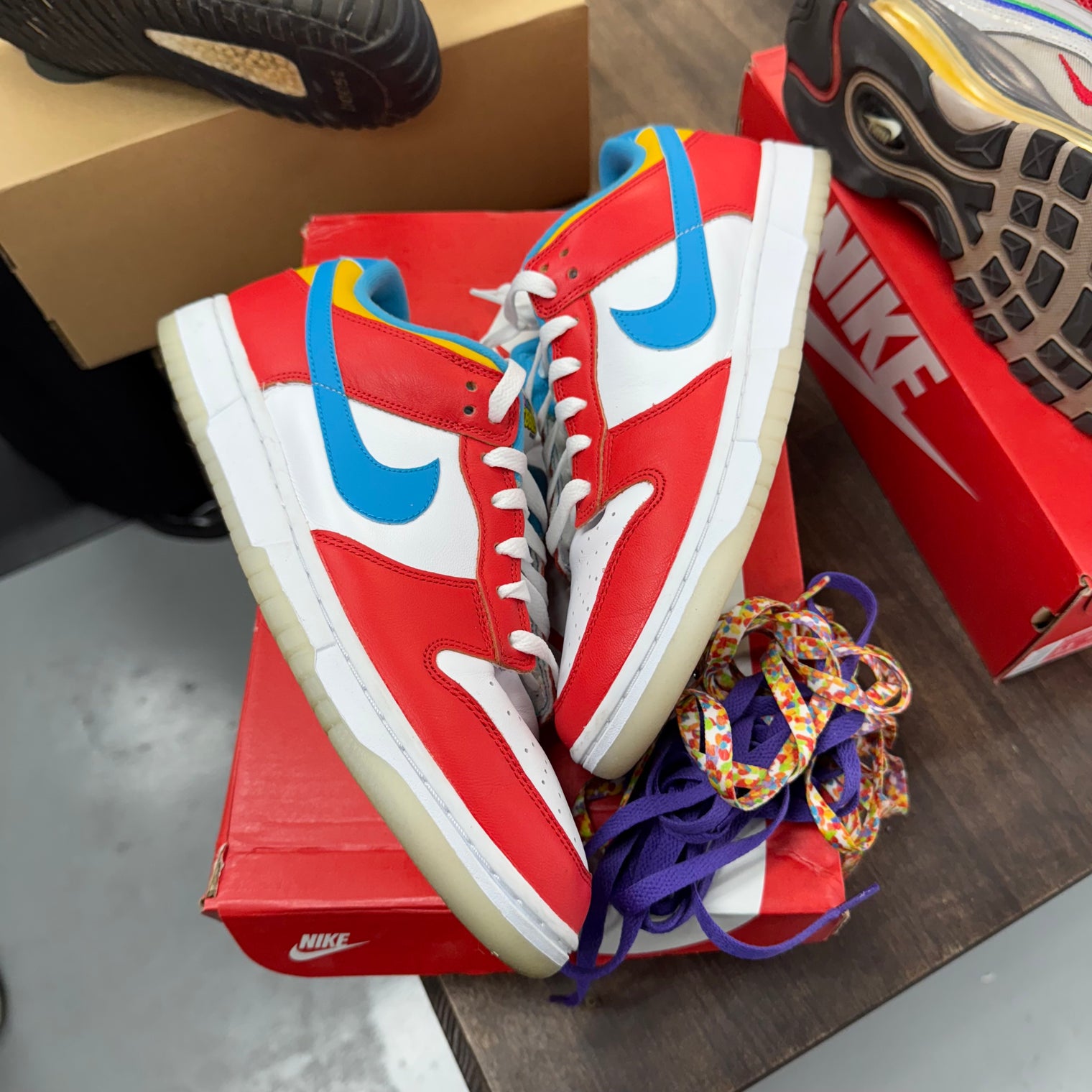 LeBron x Fruity Pebbles Dunk Low (USED)