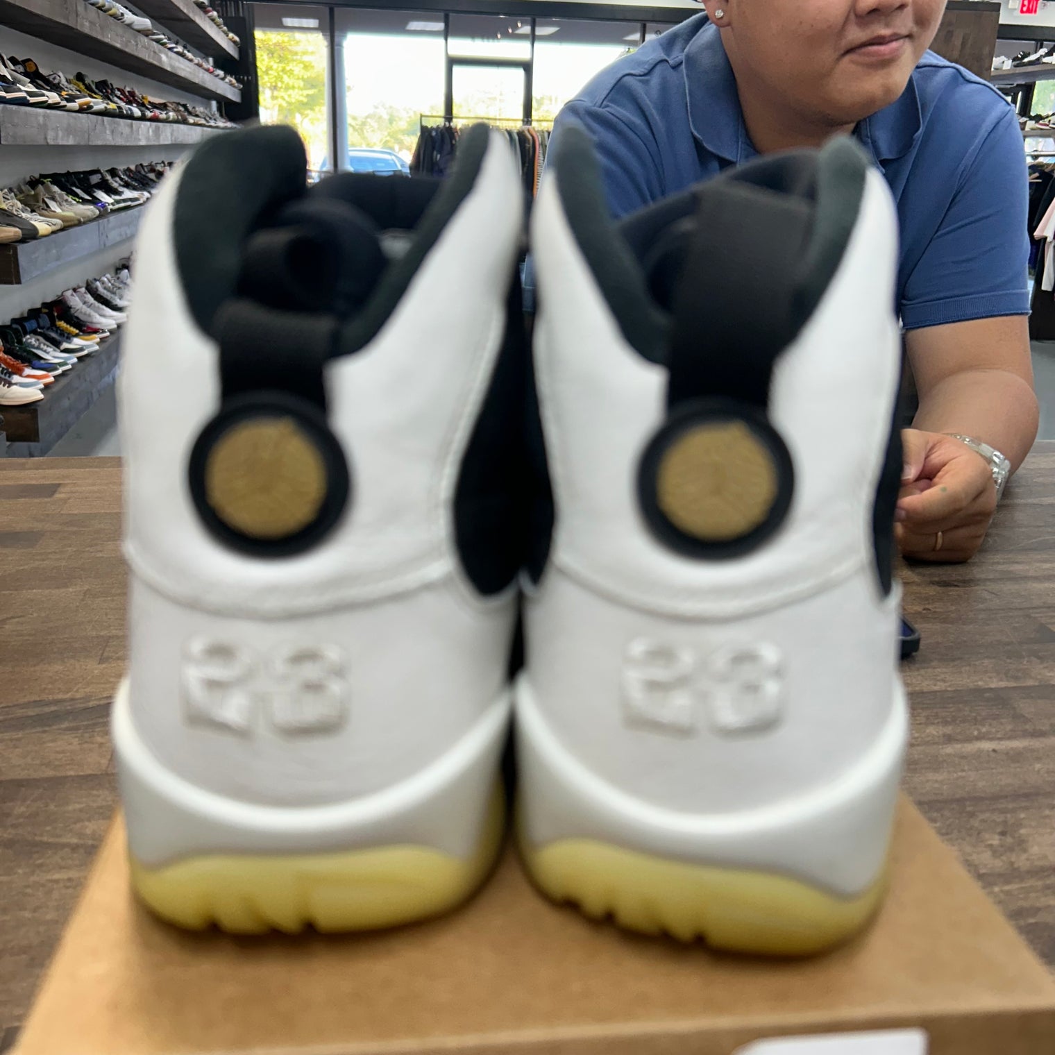 City of Flight Jordan 9 Retro (USED,No Box)