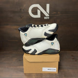 Jordan 14 Retro Oxidized Green (2016) (GS) Size 5Y (Pre-Owned) - front