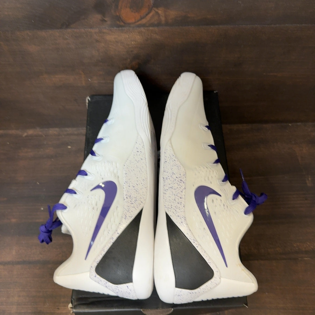 Nike Kobe 9 Elite Low EM Protro White Court Purple - Image 6