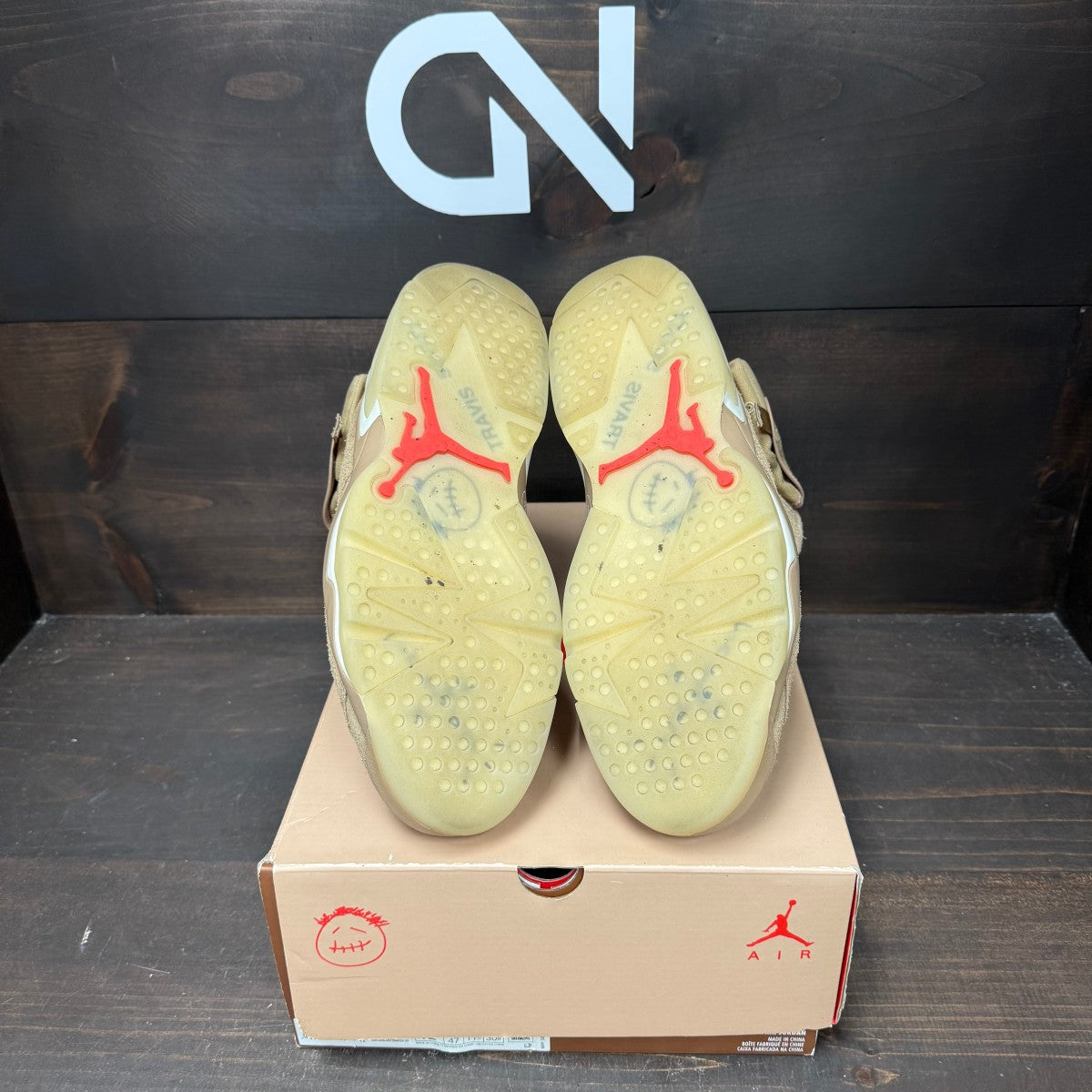 Jordan 6 Retro Travis Scott British Khaki - Image 6