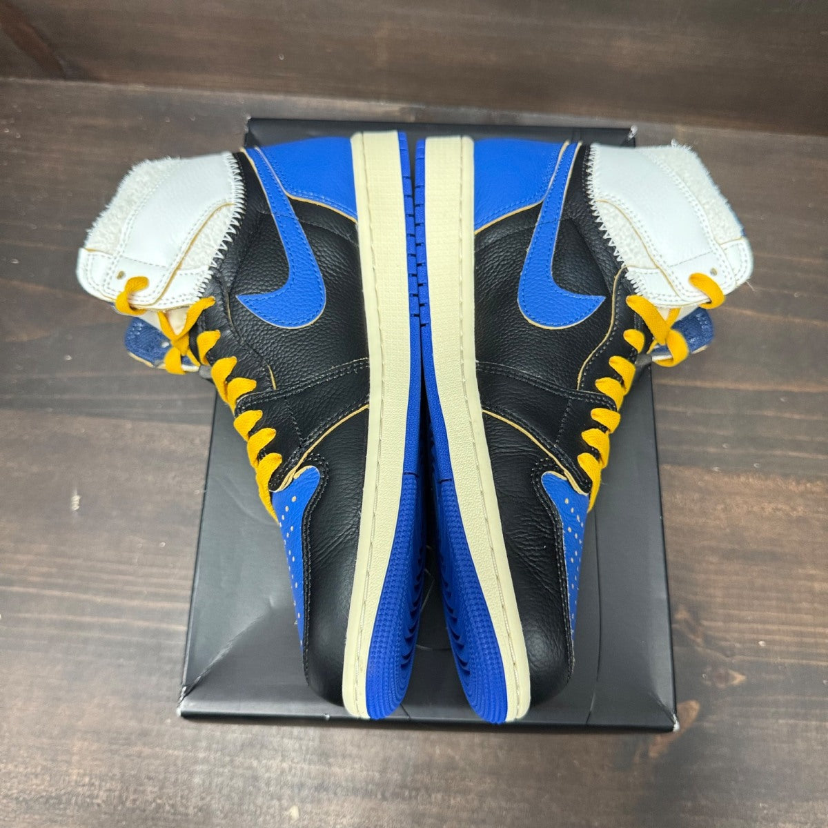 Jordan 1 Retro High OG SP Fragment x Union LA Sport Royal - Image 4