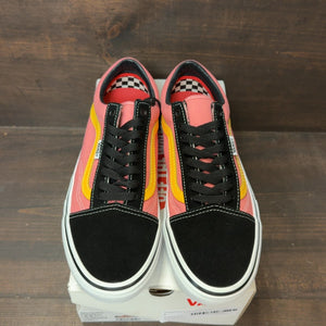 Vans Skate Old Skool Supreme Tribal Barbed Wire Pink Size 8 (Pre-Owned) - tag