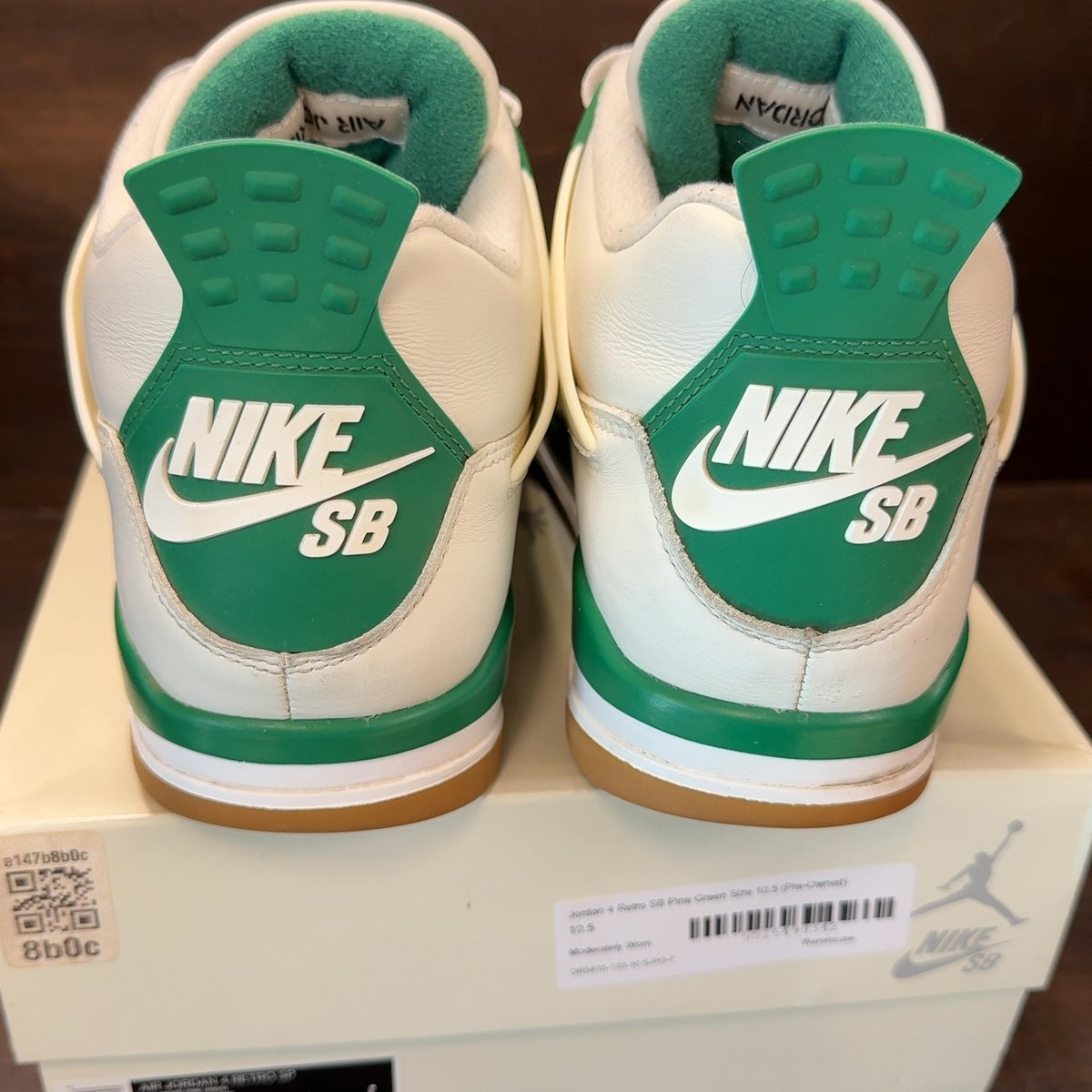 Jordan 4 Retro SB Pine Green Size 10.5 (Pre-Owned) - aux