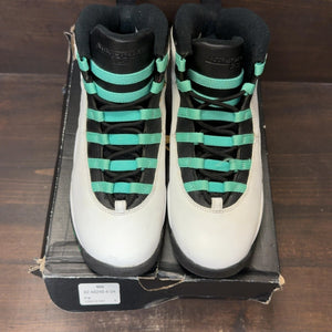 Jordan 10 Retro Verde (GS) Size 7Y (Pre-Owned) - Image 3
