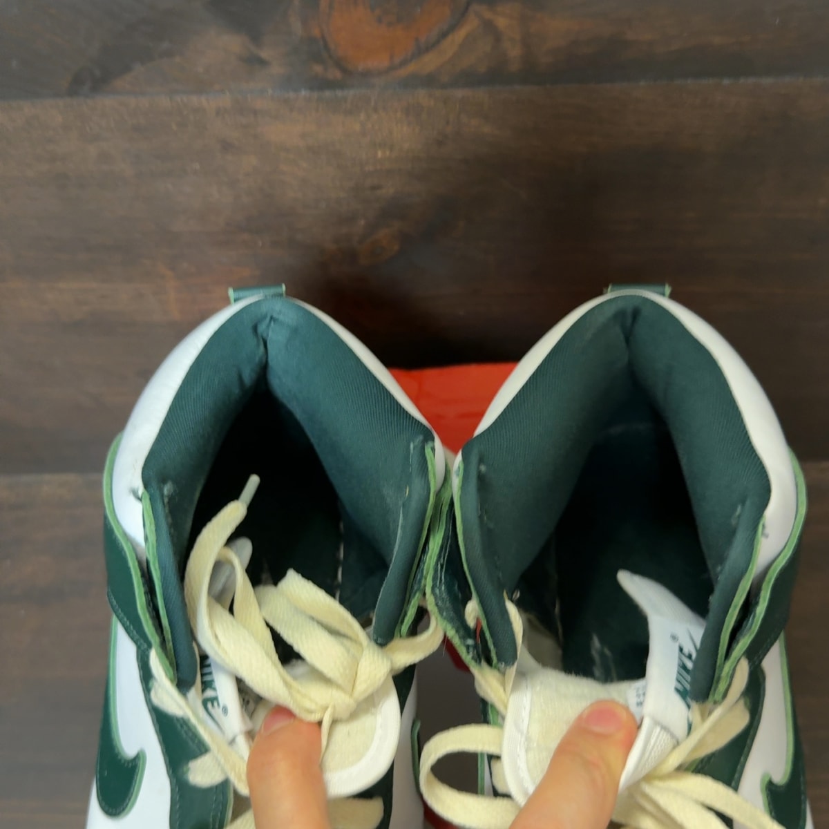 Nike Dunk High Spartan Green - Image 4