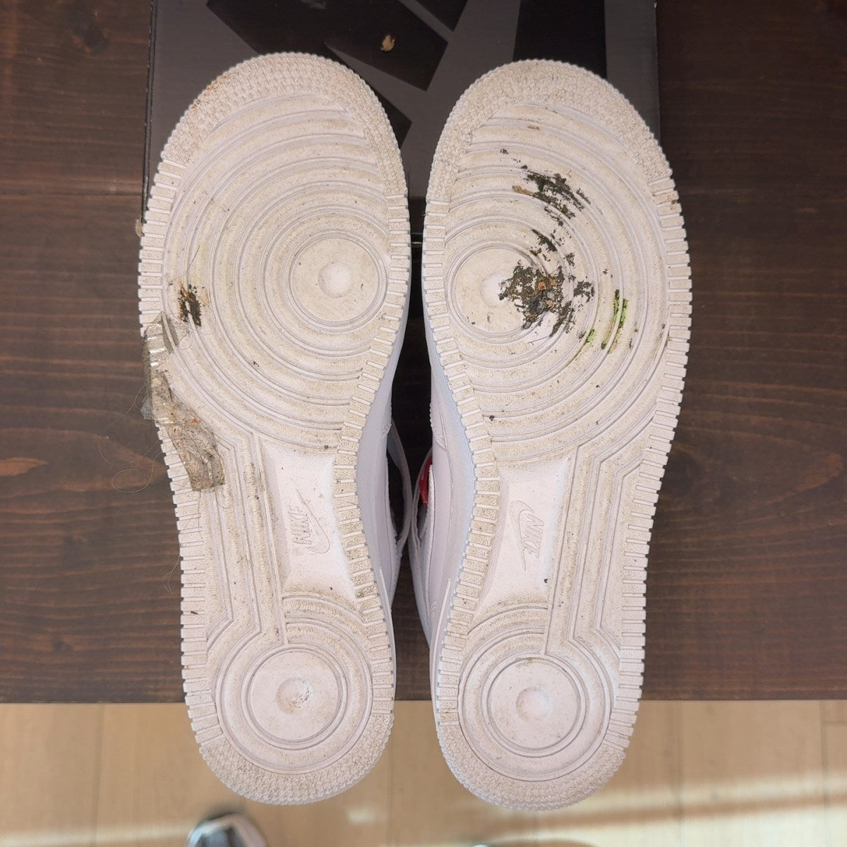 Nike Air Force 1 Mid Supreme White - Image 9