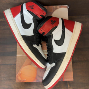 Jordan 1 Retro High OG Black Toe Reimagined Size 8.5 (Pre-Owned)