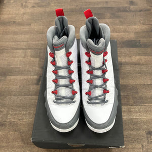 Jordan 9 Retro Fire Red (GS) Size 7Y (Pre-Owned) - Image 2