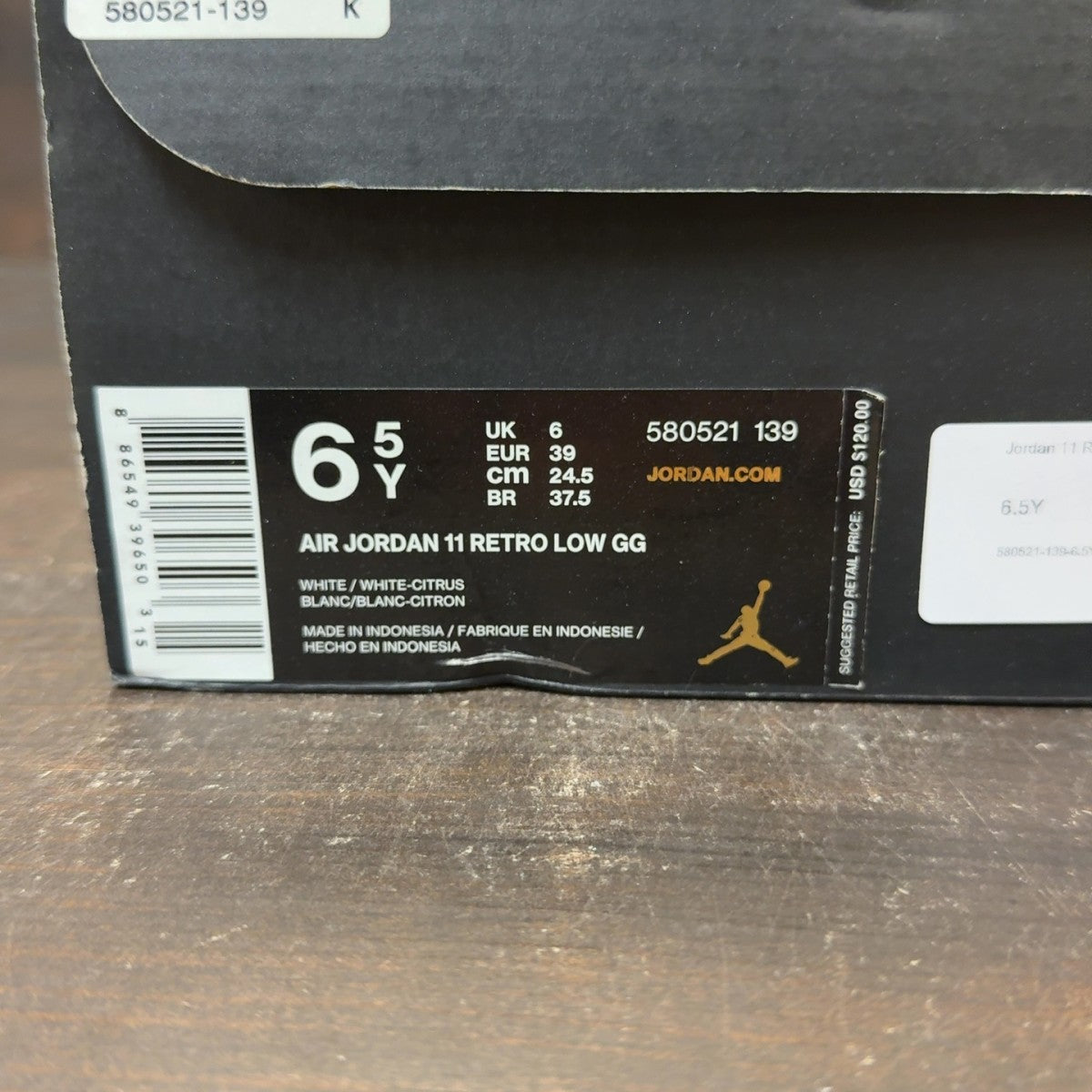 Jordan 11 Retro Low Citrus (2015) (GS) - Image 6