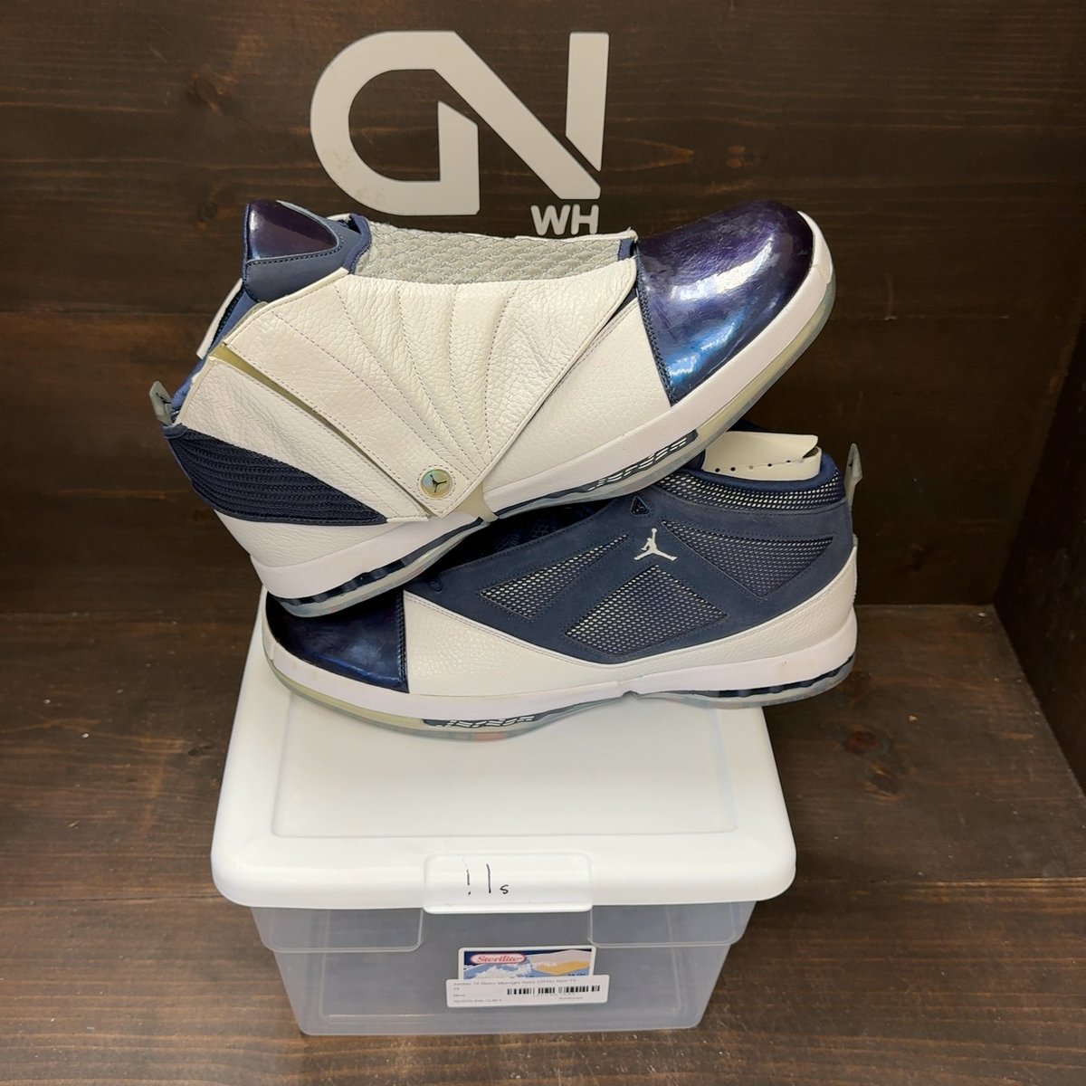 Jordan 16 Retro Midnight Navy (2016) Size 15 - front