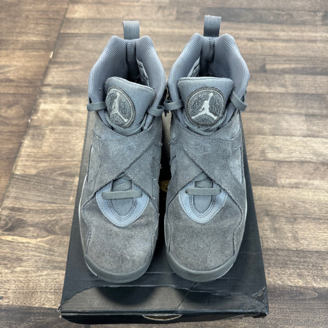 Cool Grey Jordan 8 Retro (GS) (USED)