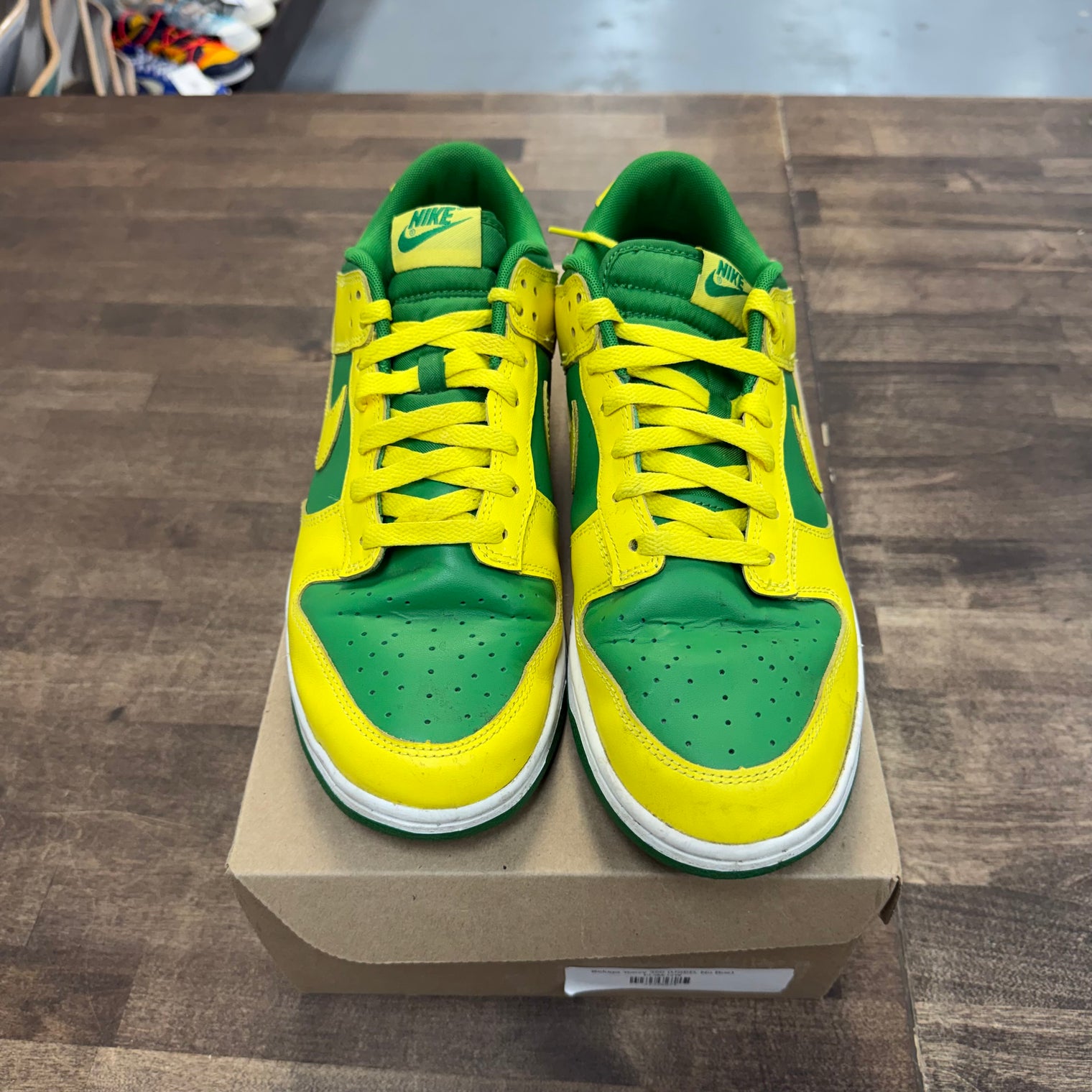 Reverse Brazil Dunk Low (USED, No Box)