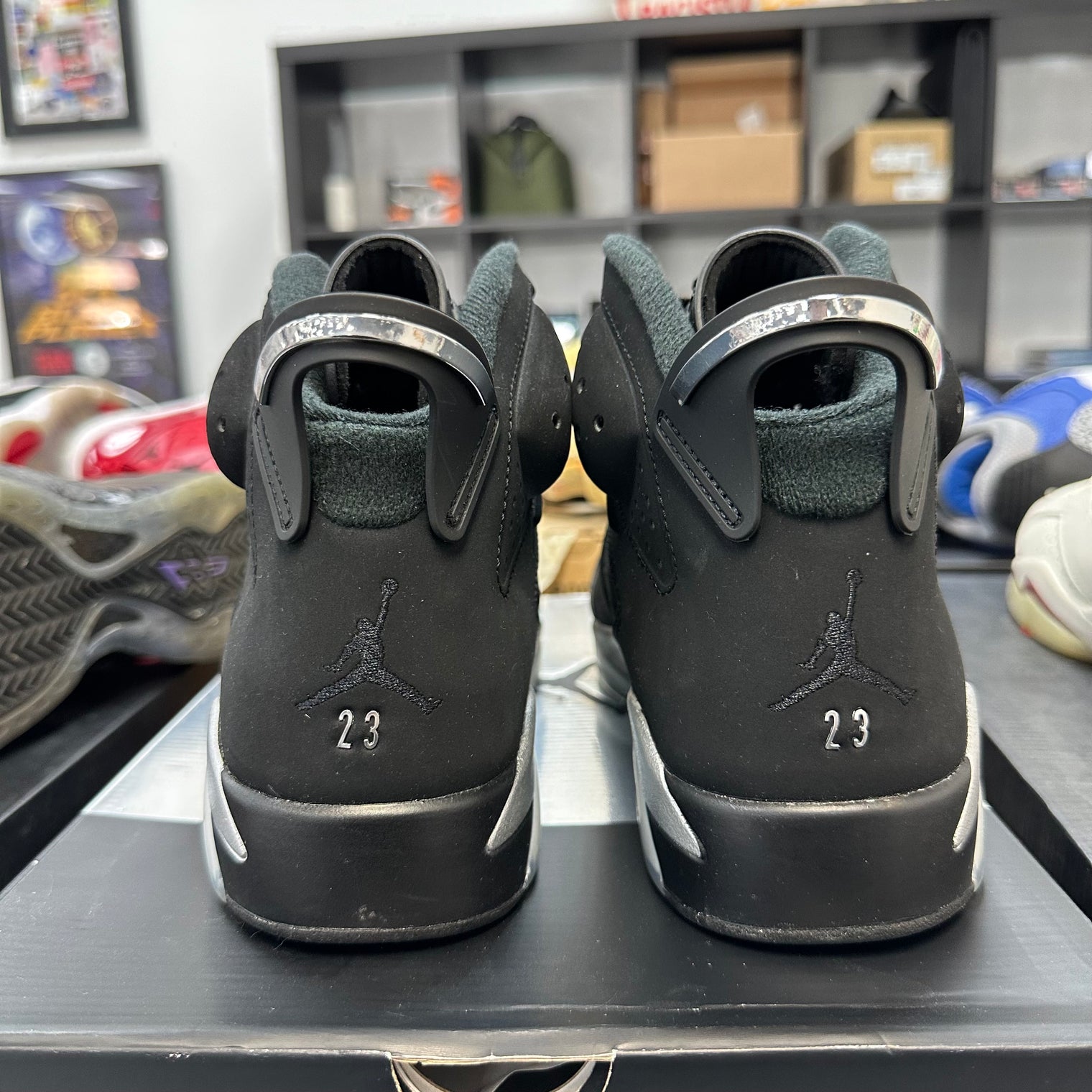 Chrome Jordan 6 Retro (USED)