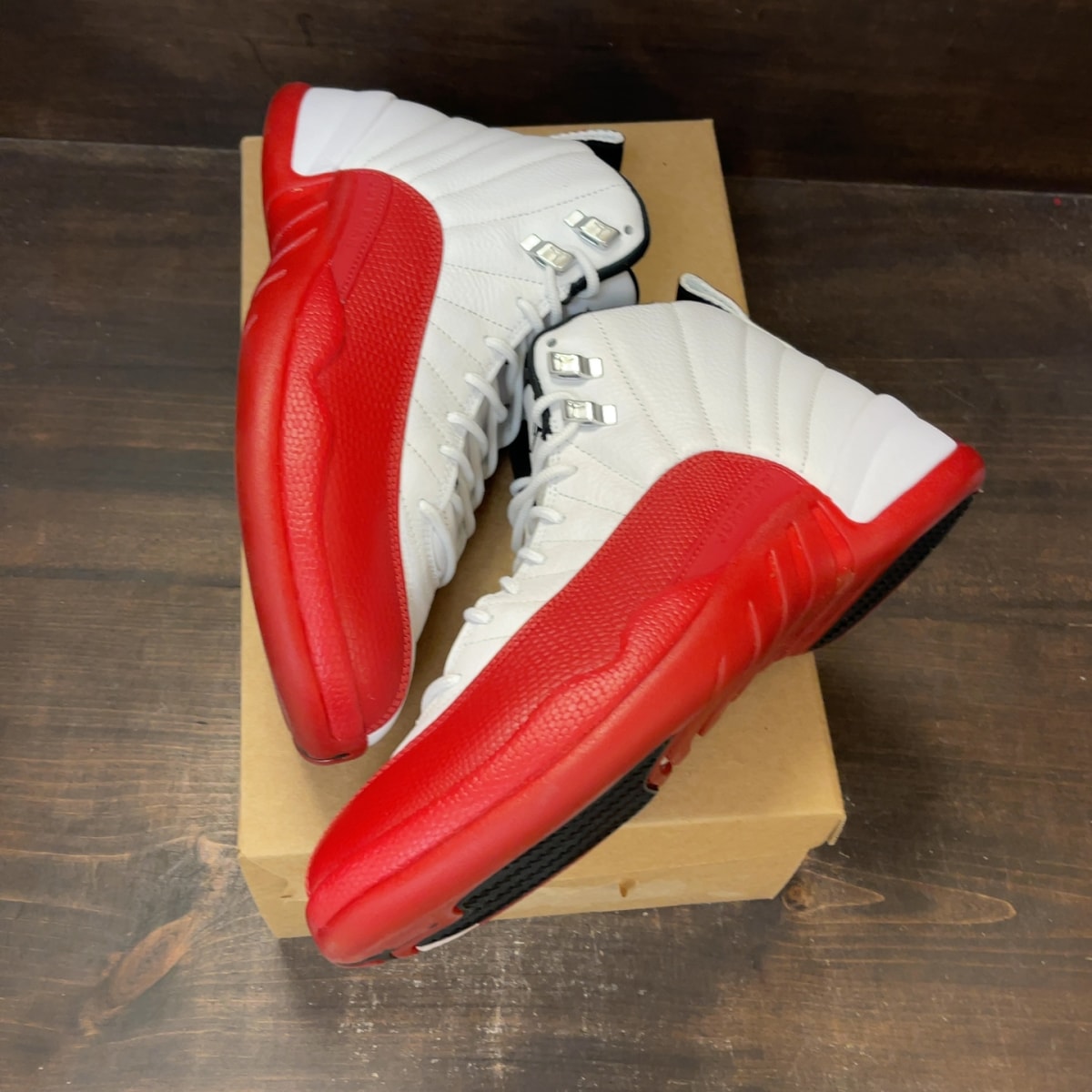 Jordan 12 Retro Cherry (2023) Size 10 (Pre-Owned) - Image 2