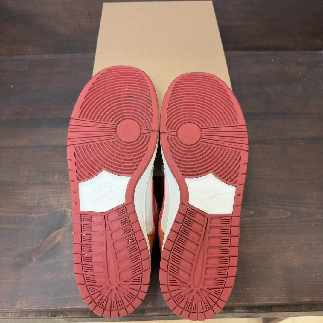 Nike SB Dunk Low Pro Dark Russet Cedar Size 12 (Pre-Owned) - Image 7
