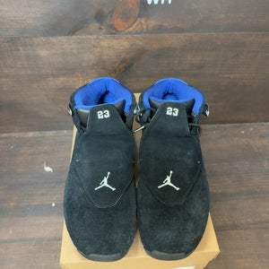 Jordan 18 Retro Black Sport Royal (2018) Size 9 (Pre-Owned) - Image 3