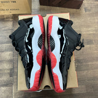 Bred Jordan 11 Retro Low (2025) (Lightly Worn)