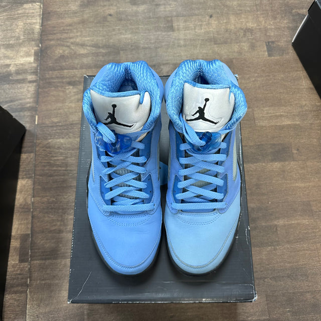 University Blue Jordan 5 Retro (USED)