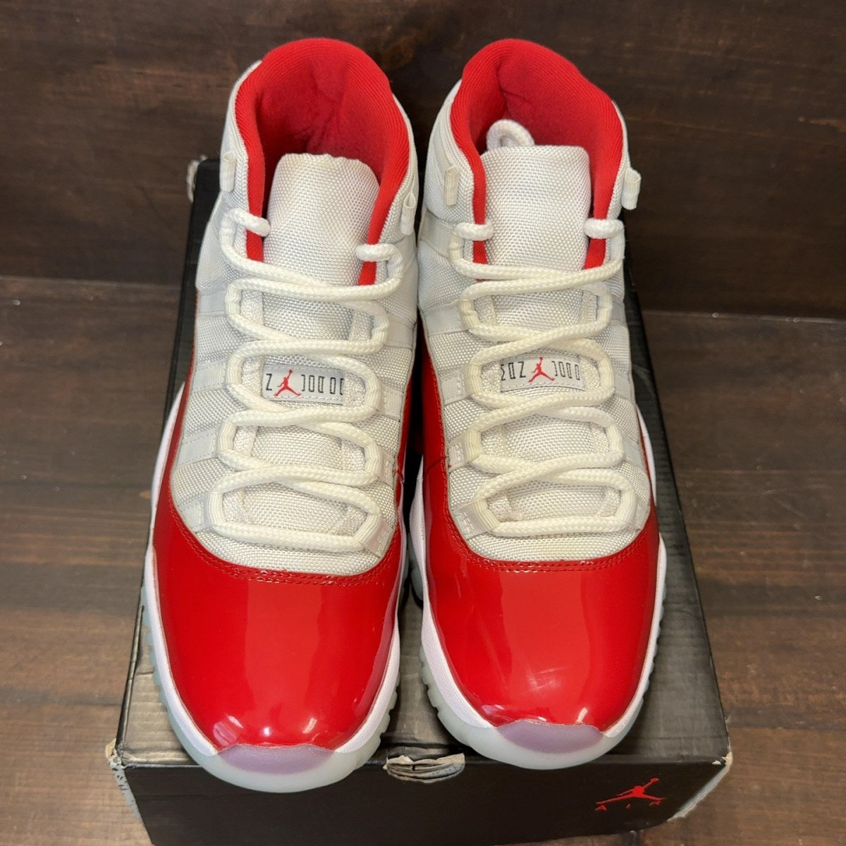 Jordan 11 Retro Cherry (2022) Size 9 (Pre-Owned) - Image 3