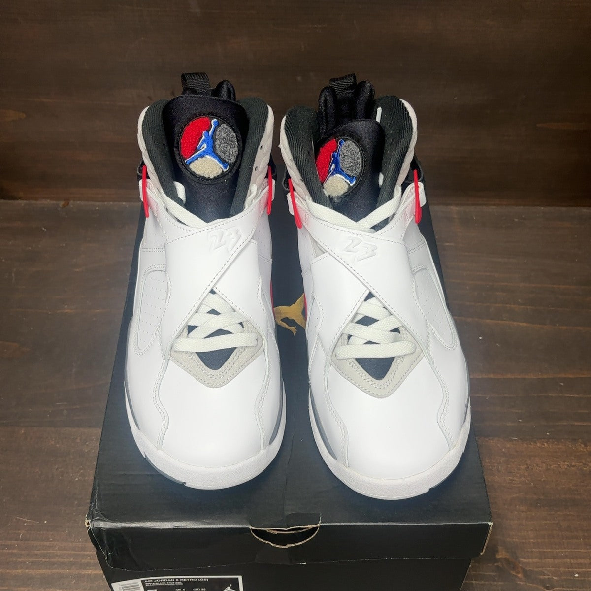 Jordan 8 Retro White True Red (2025) (GS) - Image 3