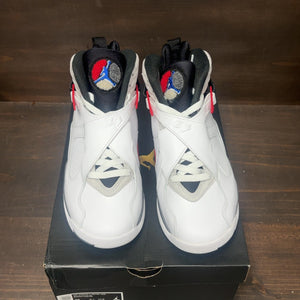 Jordan 8 Retro White True Red (2025) (GS) - Image 3