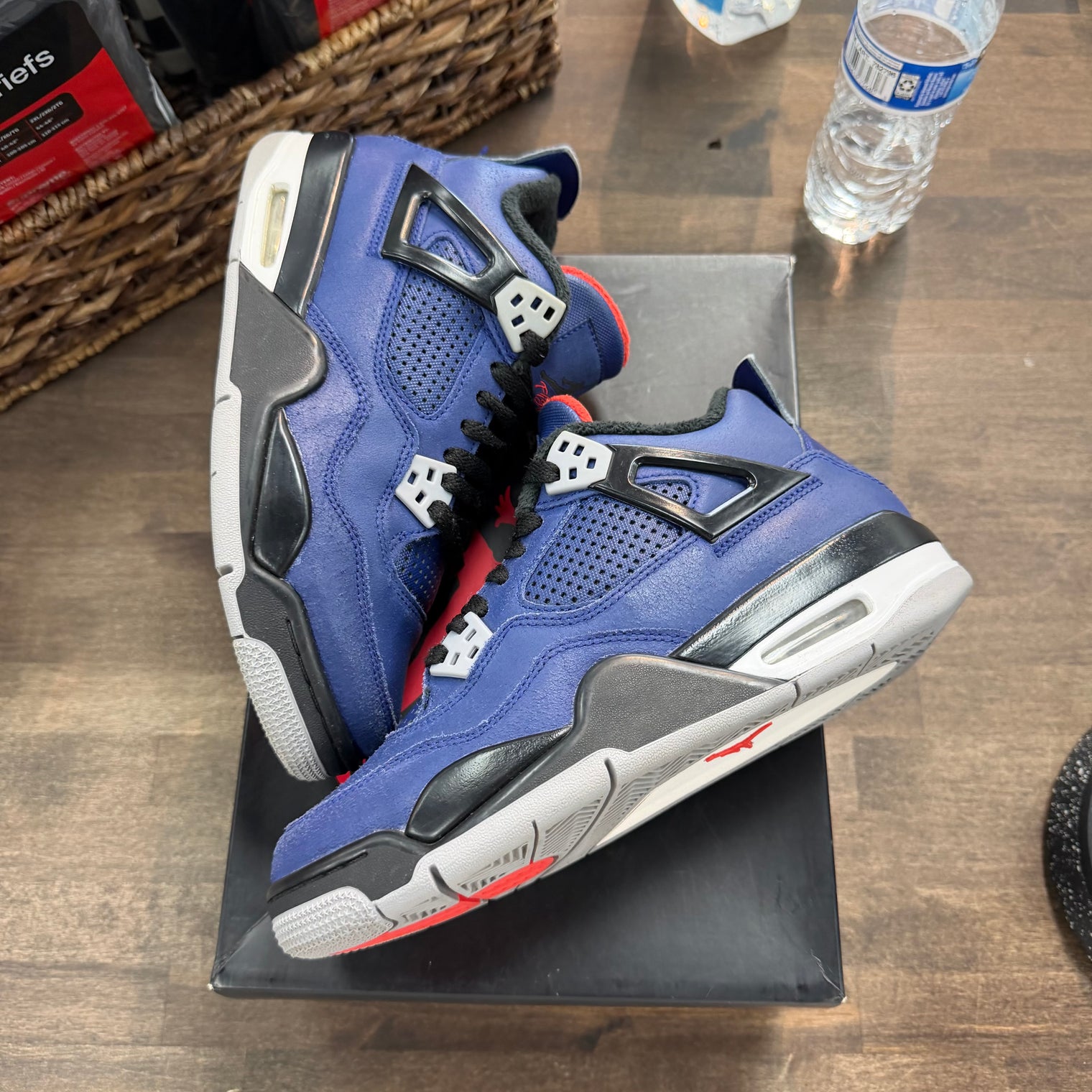 Winterized Loyal Jordan 4 (GS) (USED, No Lid)